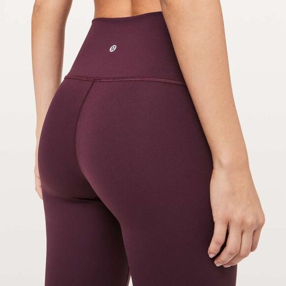 Lululemon High Rise Wunder Under Crop Legging Dark Adobe - Picture 7 of 9